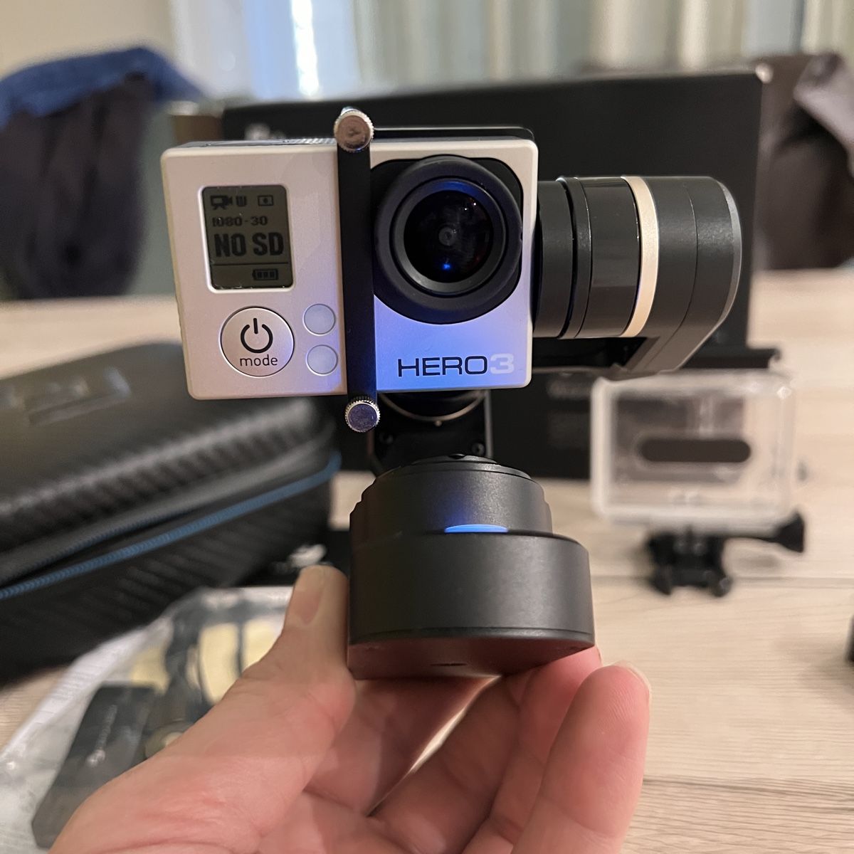 Gopro Action Cam: GoPro HERO3 Silver Edition mit Feiyu Tech Gimbal – Usato da Unterkulm venduto da Sita013 6