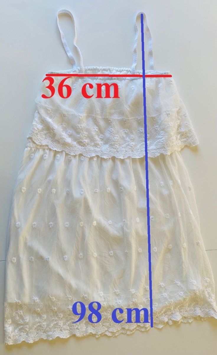 Tally Weijl Kleider: Robe blanche TW à  broderies t.M – Neu (gemäss Beschreibung) aus Peseux von Gilloss 2