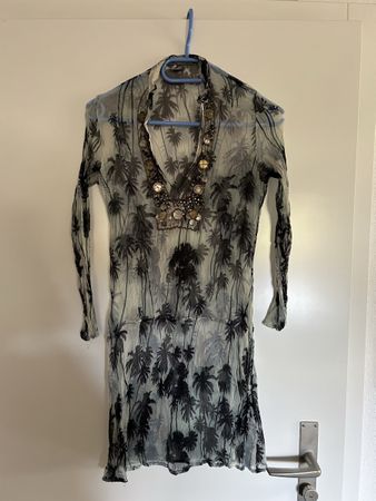 Codello Sommer Tunika, Palmen Print, Top Zustand! (53