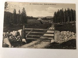 Route de Marcheiruz - Chalet de la Joux  1916