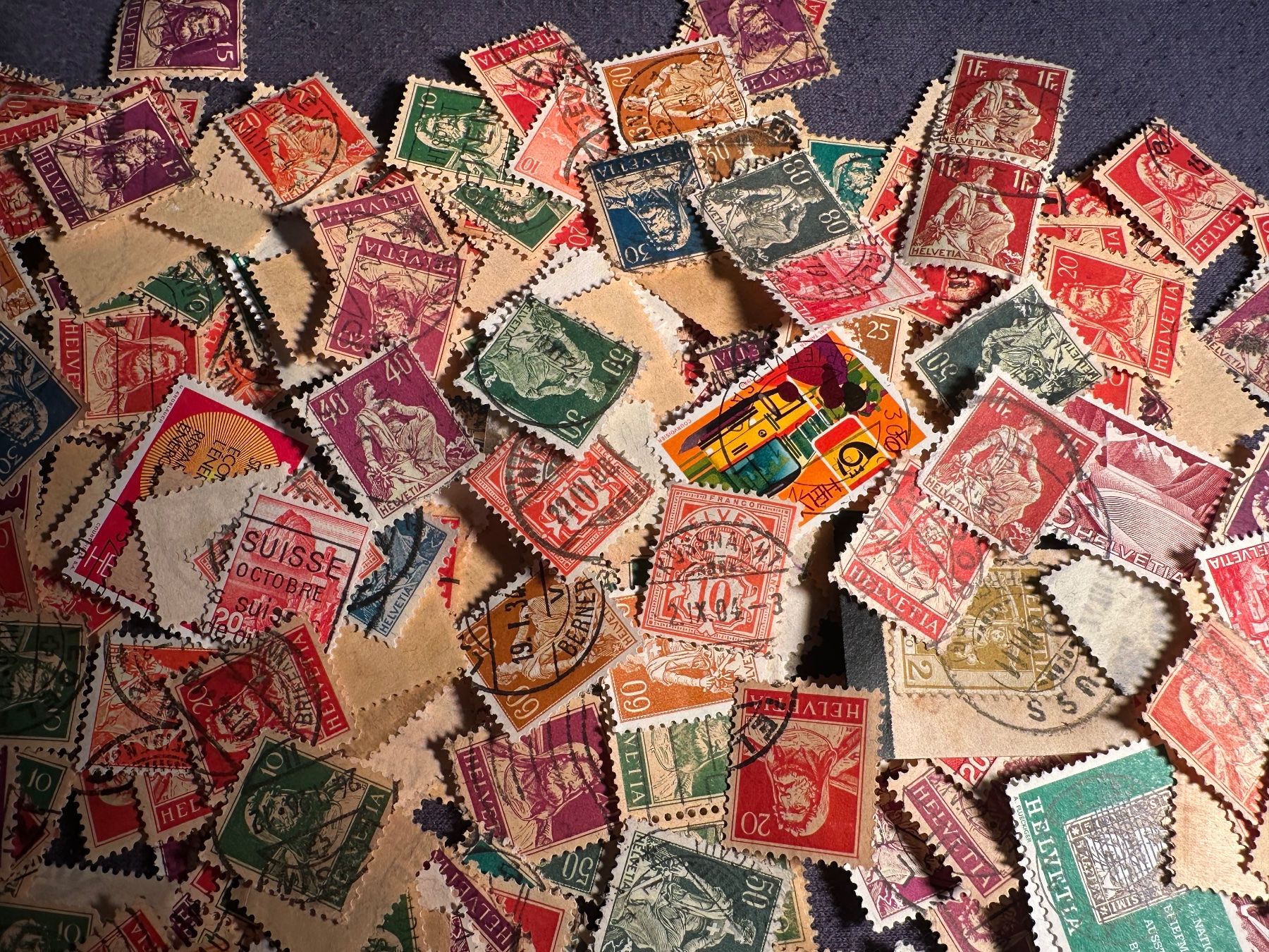 Tous les timbres: Briefmarken Altschweiz CH – D'occasion à Stettfurt par 2442 3