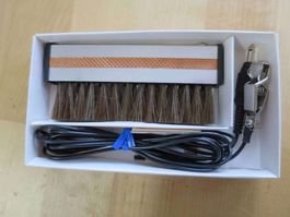 Vintage Schallplattenbürste "Alron Power Brush" (NEU / OVP)