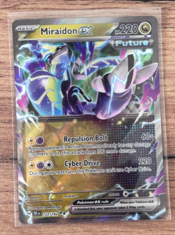 Pokmon TCG Miraidon 121/162 Temporal Forces Stamped Promo Card - Best Buy  Exclusive, Near Mint