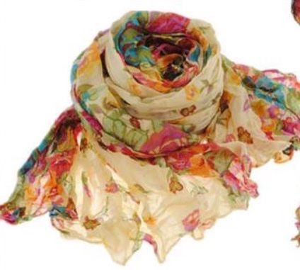 Schal 200x110cm/NP15CHF Foulard Pareo Halstuch Modal Viskose