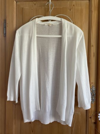 Esprit Jäckli Strickjäckli weiss Gr. L neu