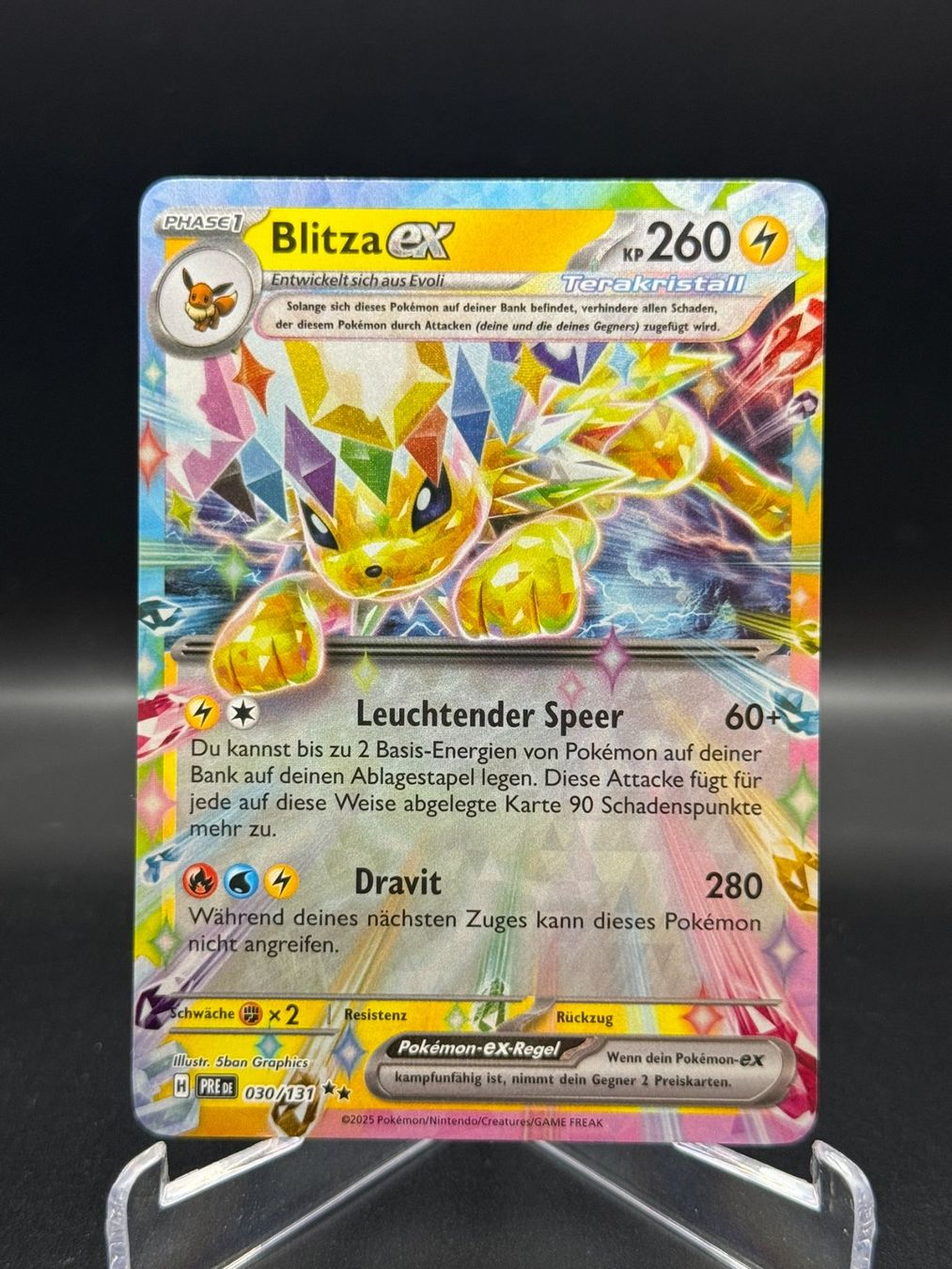 Pokémon Cartes à collectionner: Blitza ex (PRE 030) – D'occasion à Birmensdorf ZH par SnorlaxMail