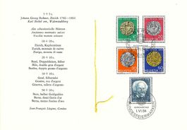 1964 (6 Stück) Faltblatt gestempelt Kat. Wert Fr. 45.-