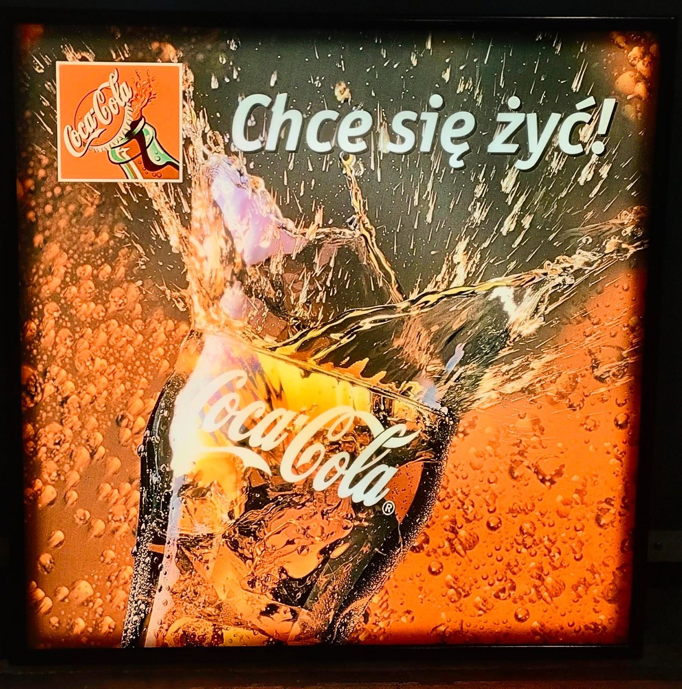 Lampade: Exklusive Coca-Cola Leuchte  50x 50 cm – Nuovo (secondo la descrizione) da Pfäffikon ZH venduto da Colacity 1