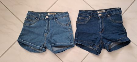 Kurze Hose Jeans Tally Weijl Grösse 36 2 Stück NEU