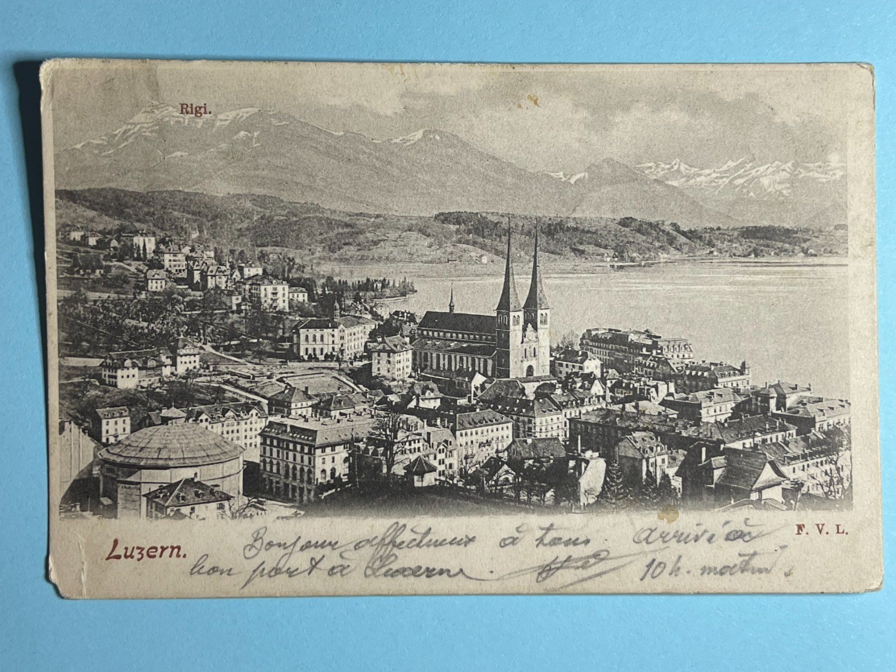 Cartoline postali: Luzern - 1901 – Usato da Steg VS venduto da _vinci_