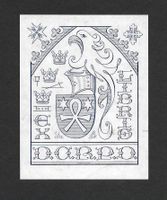 Ex-libris héraldique PEHRSON DALBERG