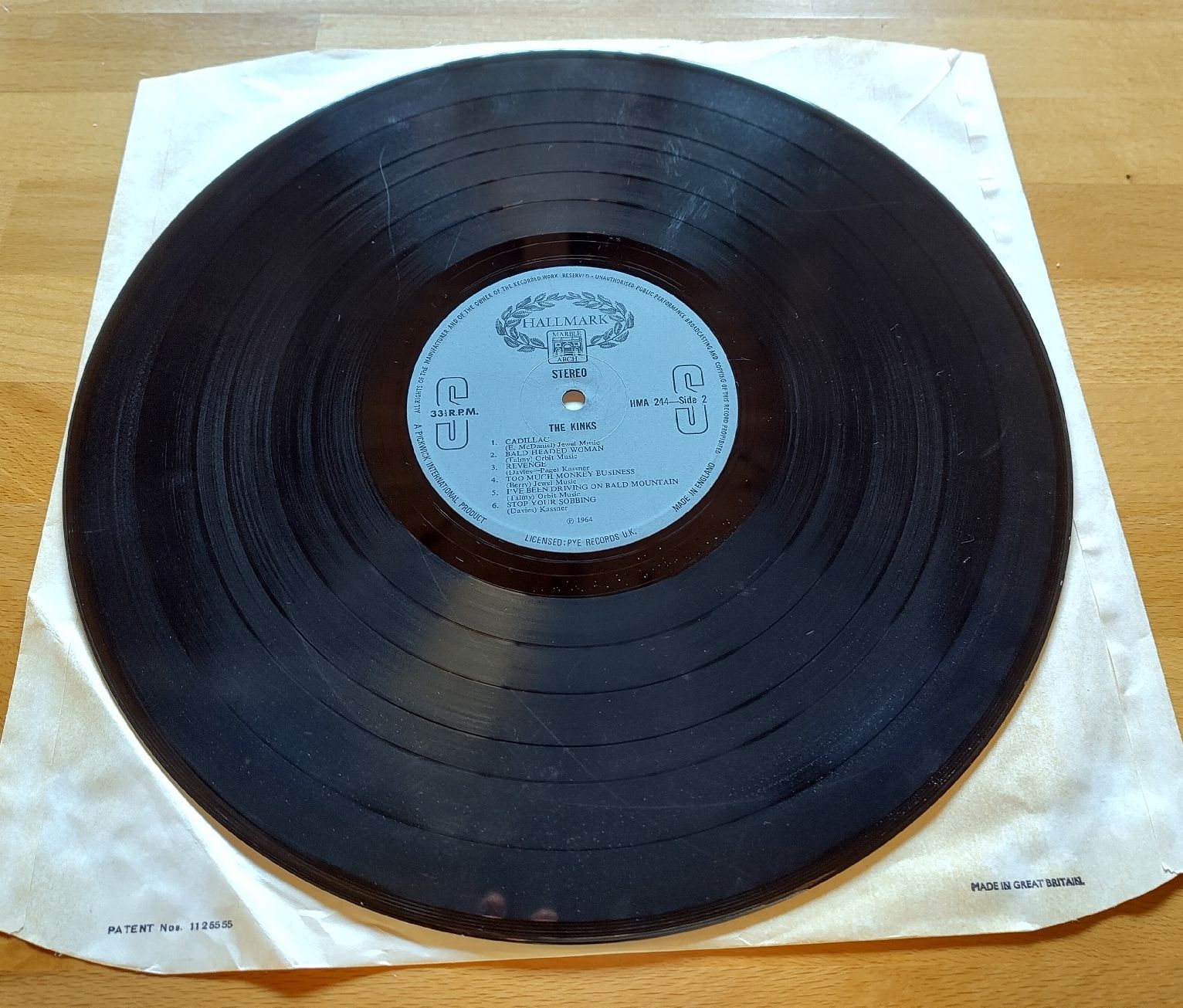 Schallplatten: The Kinks Vinyl LP von 1964 – Gebraucht aus Bonaduz von Gluehwuermchen44 2