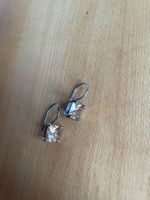 Hübsche Ohrhänger, Silber 925 glänzende Steine/Glas?