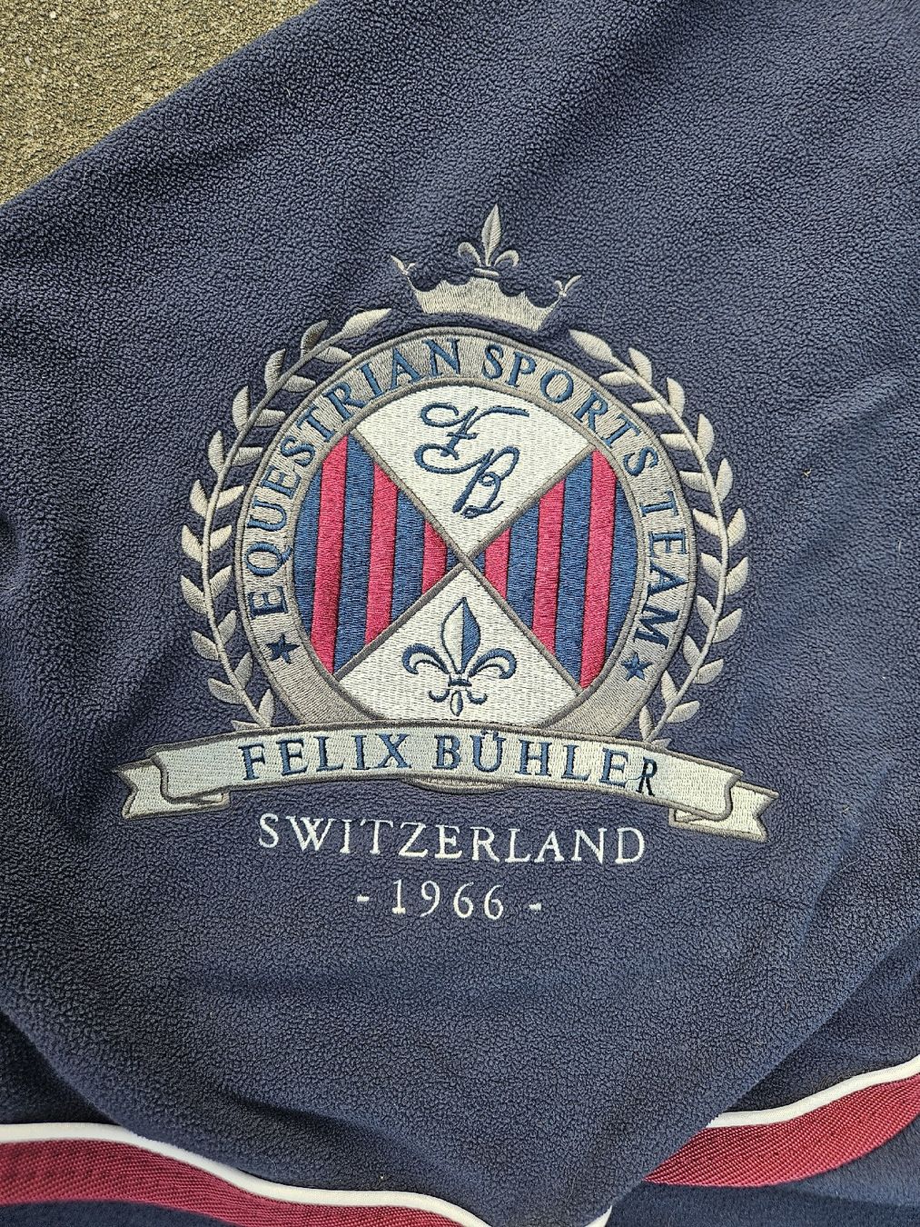 Felix Bühler Coperte: Pferde Fleece-Decke (135cm) – Usato da Solothurn venduto da Sido.hg7 1
