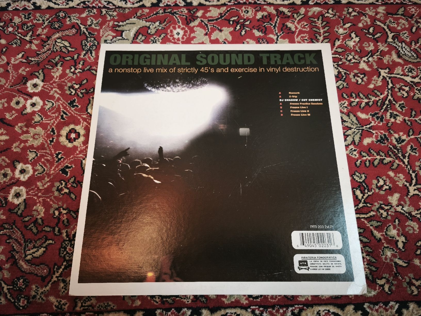 Dischi in vinile: Cut Chemist - DJ Shadow - Freeze – Usato da Kandersteg venduto da digginblackpearlz 1