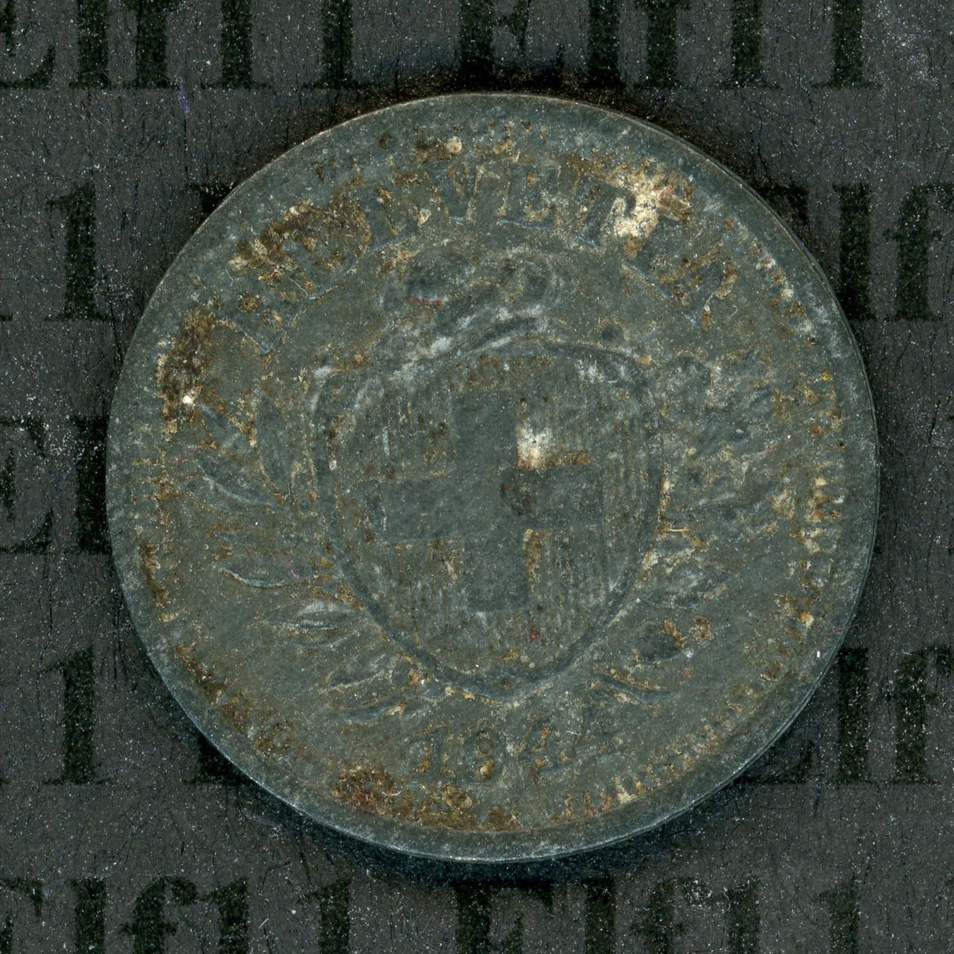 Tutti le monete: CHF___0.01 1944 ss-vz 1 Rappen – Usato da Widnau venduto da Elf11