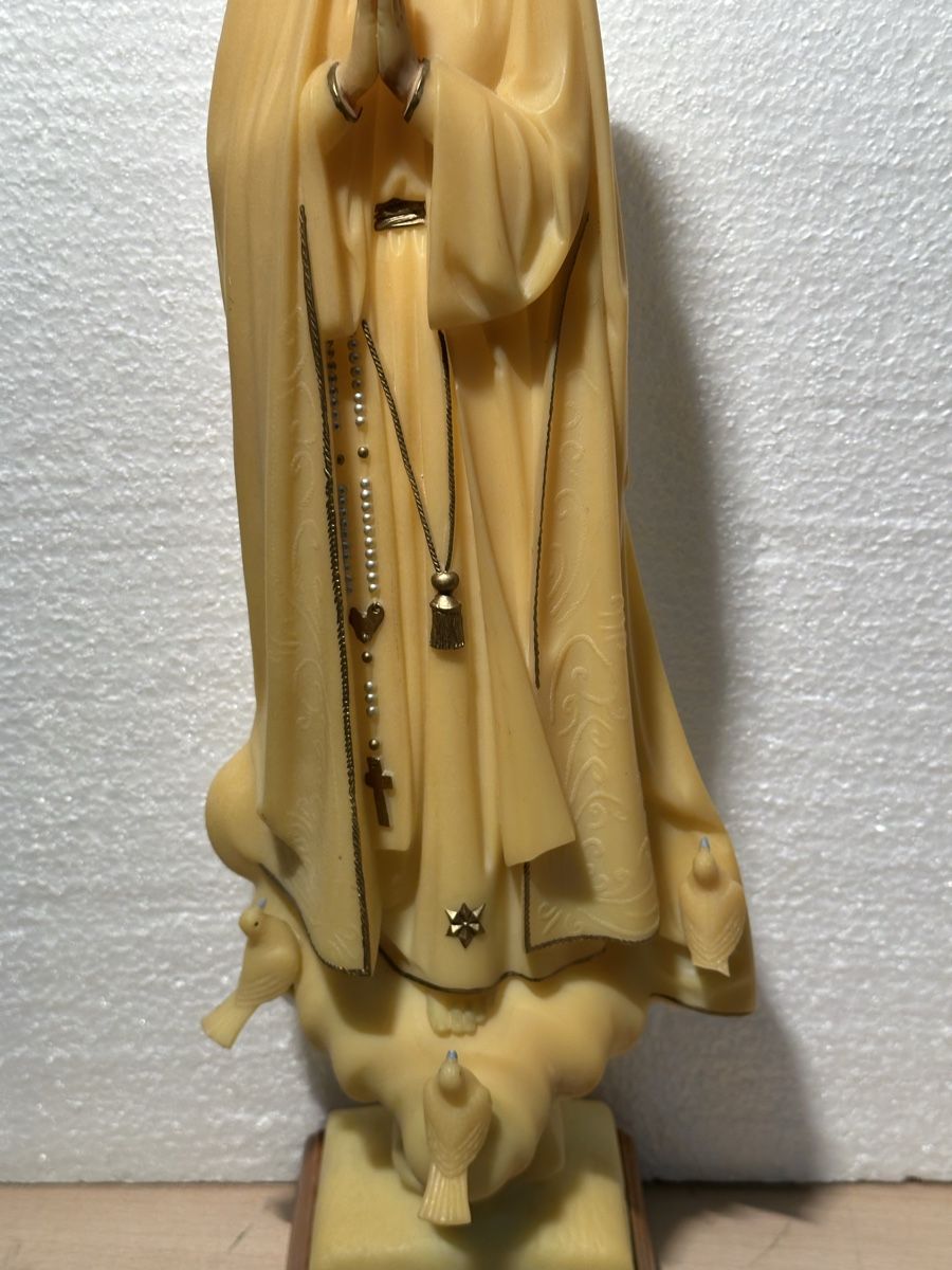 Figuren: Statue Notre Dame de Fatima 48cm peinte à la main – Gebraucht aus Lausanne von artnouveau04