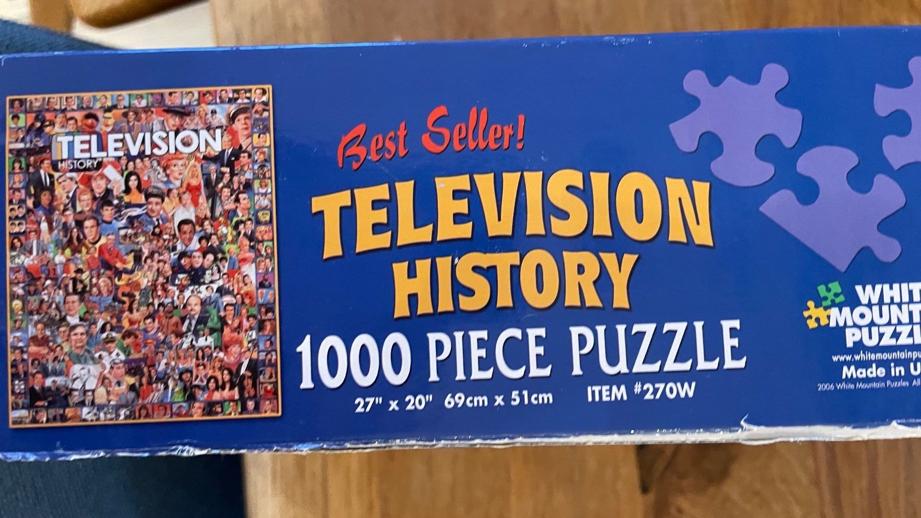 Puzzle: Puzzle Television History – Usato da Schaffhausen venduto da Bootes 1