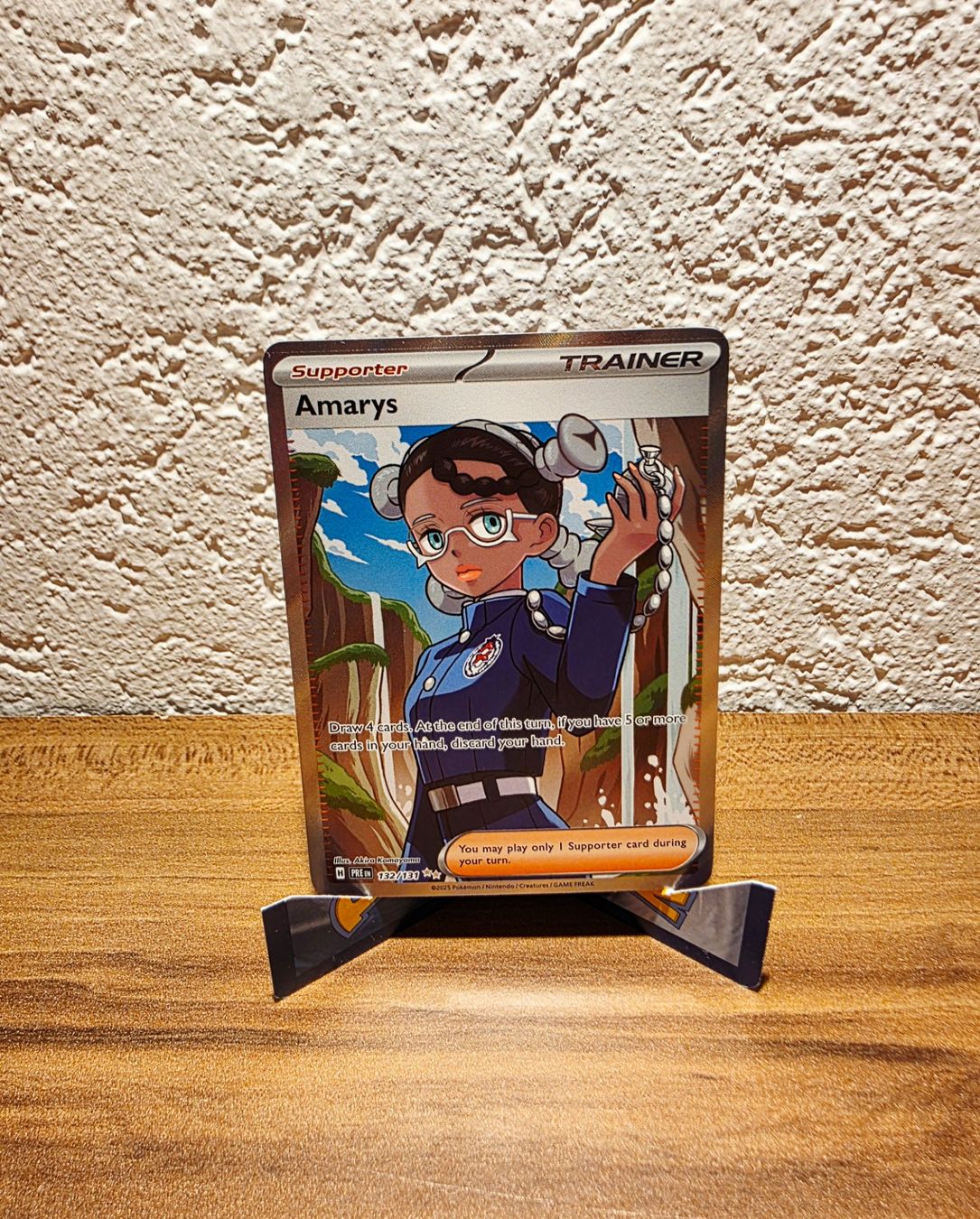 Pokémon Sammelbilder & Trading cards: Amarys Full Art Trainer 132/131 Prismatic Evolutions – Neu (gemäss Beschreibung) aus Turin (Salins) von Meeelll01