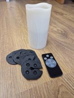 Kerze, LED Projektionskerze mit Fernbedienung