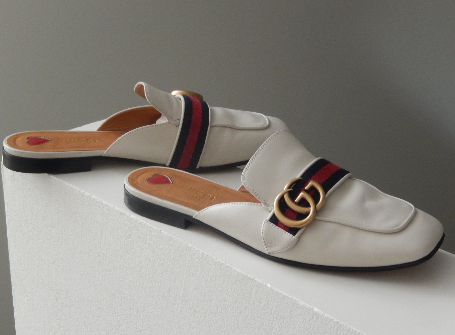Gucci Scarpe da donna: Orig. GUCCI Peyton Lederslipper Gr. 38 – Usato da Tuggen venduto da vivira 1
