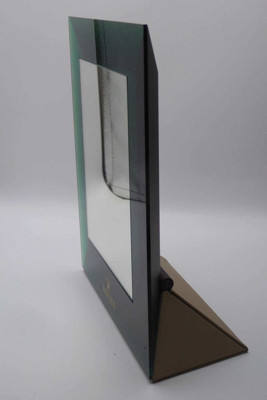 Rolex Scatole porta orologi: Rolex Mirror dealer desk-display green – Nuovo (secondo la descrizione) da Geneve venduto da adr_xk6n 1