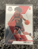 NBA Coby White Panini Mosaic Rookie Card