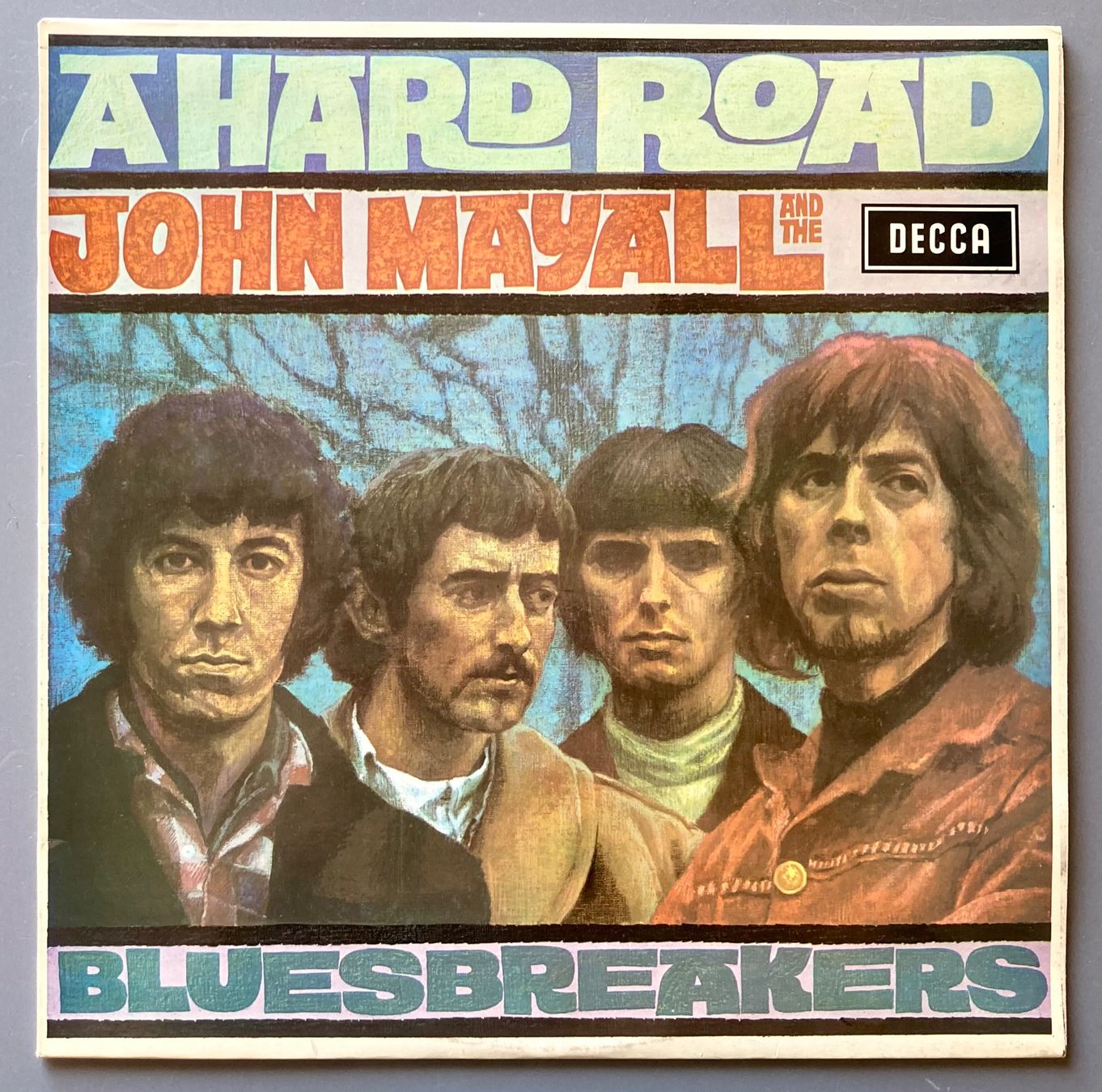 Dischi in vinile: JOHN MAYALL & THE BLUESBREAKERS - A HARD ROAD – Usato da Poliez-Pittet venduto da Newtown-Records