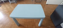 Kindertisch IKEA Mammut hellblau guter Zustand gebraucht