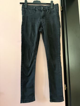 Jeans H&M Skinny Ankle neri 
