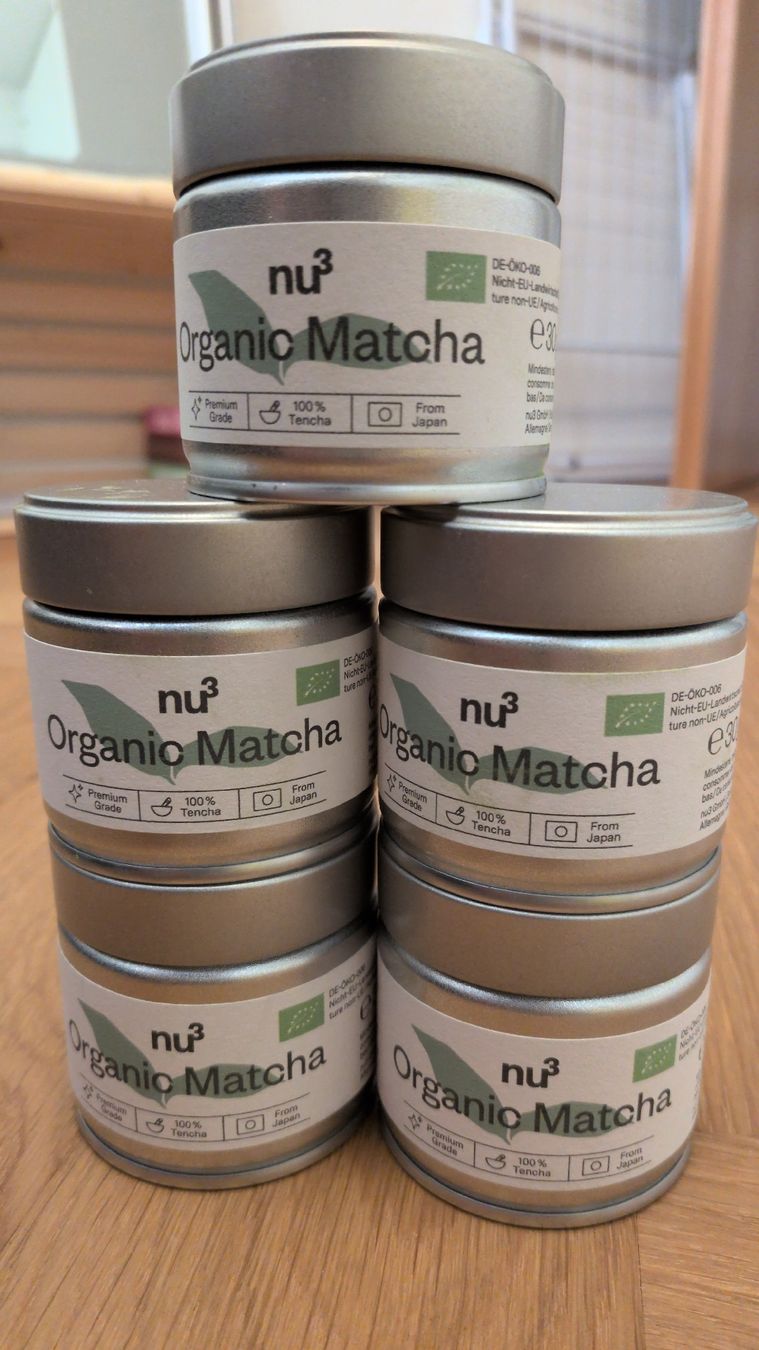Nu3 Cibi & Specialità: Organic Matcha Nu3 150g – Nuovo e nell'imballaggio originale da Opfikon venduto da Thomas2002 3