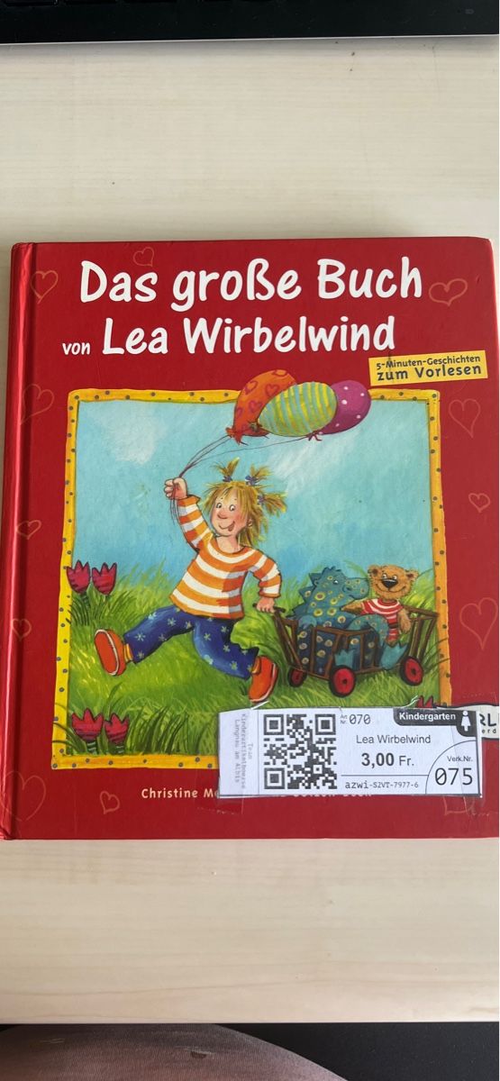 Bücher: Buch von Lea Wirbelwind Kinderbuch – Gebraucht aus Langnau am Albis von dodi83