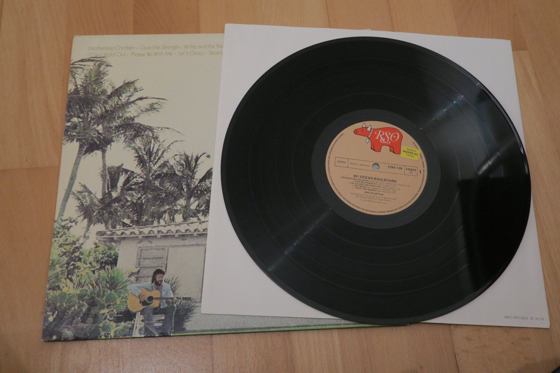 Vinyles: Eric Clapton – 461 Ocean Boulevard – D'occasion à Thun par Karibu70 3