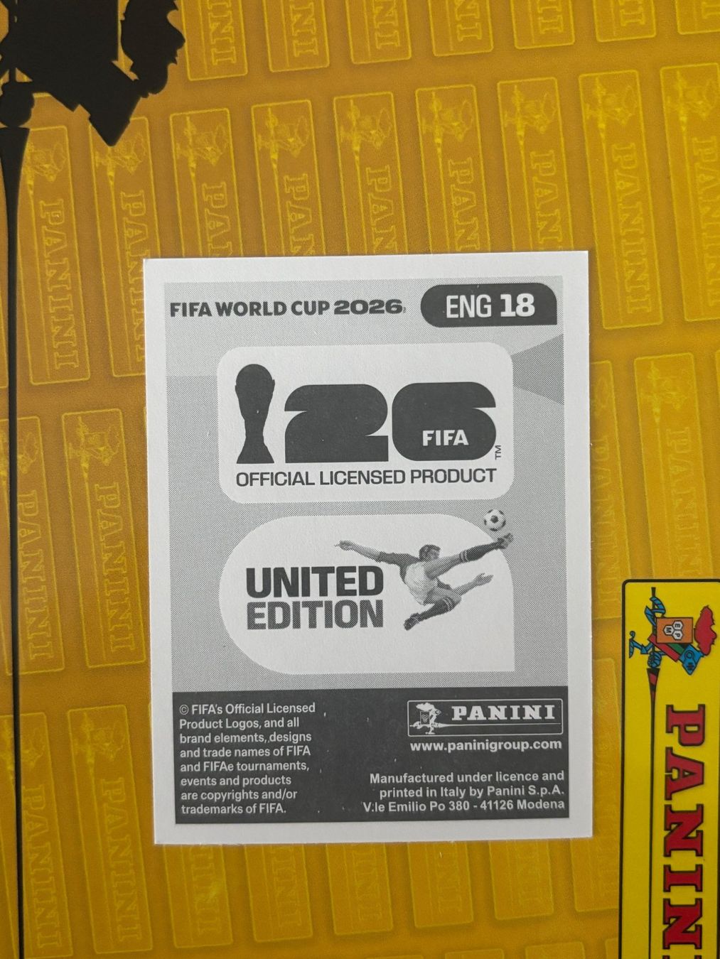 Panini Carte collezionabili: Panini WM 2026 ENG 18 Harry Kane England – Nuovo (secondo la descrizione) da Regensdorf venduto da Blendi 1