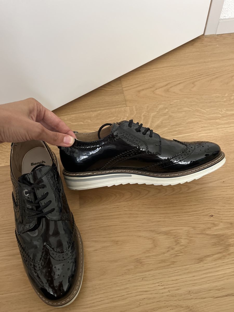 Bench Scarpe da donna: Bench Lackschuhe Gr. 41 Schwarz – Nuovo (secondo la descrizione) da Emmenbrücke venduto da zak_5wtm 1