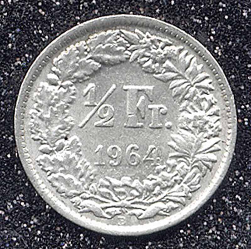 Alle Münzen: Münze CH Silber "1964" – Gebraucht aus Zug von BAMBI51