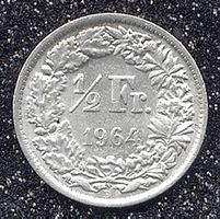 Münze CH Silber "1964"