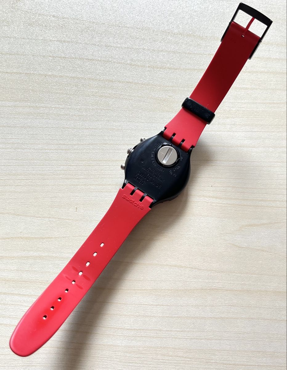 Swatch Montres: Swatch Chronograph Uhr schwarz  – D'occasion à Grenchen par chththl 5
