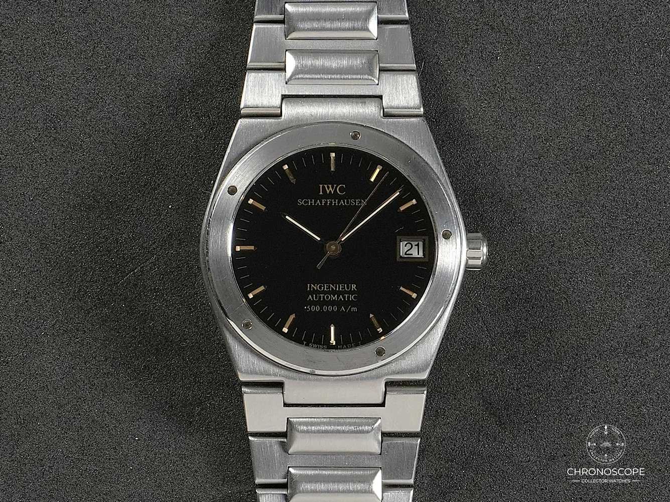 IWC Orologi: IWC Ingenieur 500,000 A/m Reference 3508 serviced – Usato da Luzern venduto da ChronoScope6004