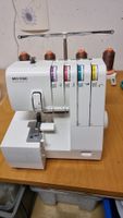 MIOSTAR Overlock Nähmaschine + viel Zubehör! Top Zustand.