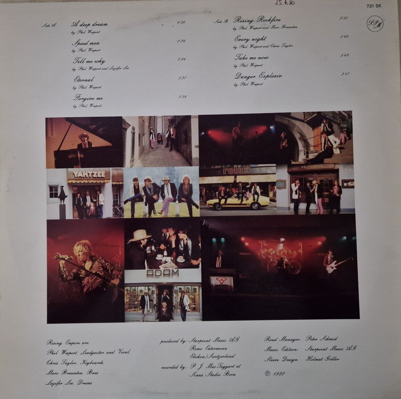 Dischi in vinile: Rising Empire LP – Danger Explosiv – Usato da Root venduto da atelier22 1