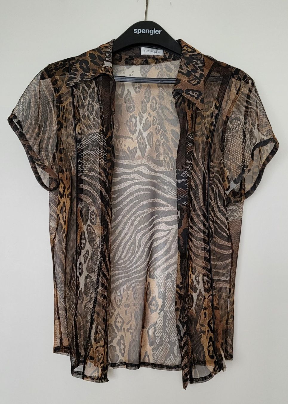 Bonita Camicette: Bonita, transparente Bluse, Gr.38/40 – Usato da Adlikon b.Regensdf venduto da YvZi
