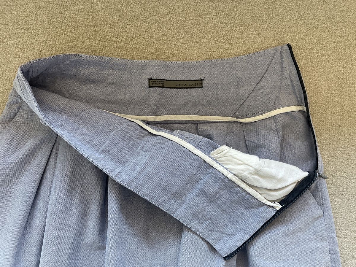 Zara Röcke: Rock Zara Gr. S blau – Gebraucht aus Zürich von ehupp 2