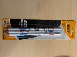 STARWARS Bleistifte BiC 3 Stk Neu und originalverpackt.