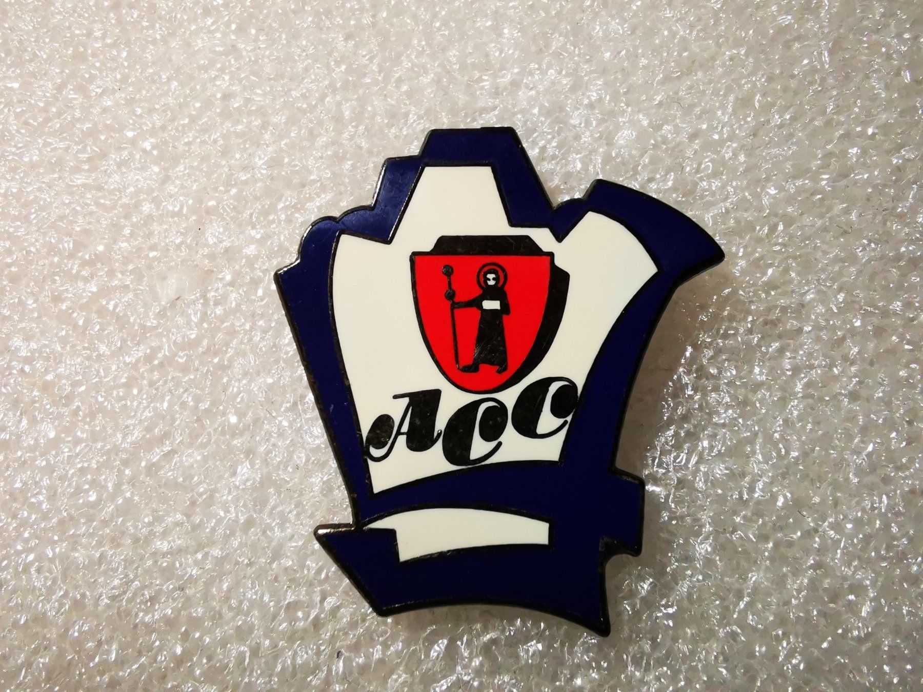 Placchette & Badge: Ansteckpin 6: ACC – Usato da Oppligen venduto da Pin-Fall-Shop