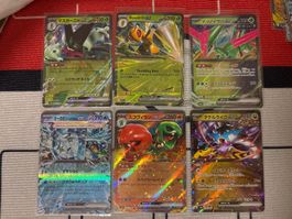 Pokemon Karten Konvolut 6 Top zustand  RR EX jap 😎🇯🇵🙀