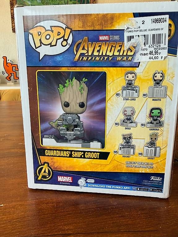 Figuren: Funko POP Guardian'ship: Groot #1026 – Gebraucht aus Versoix von Van75 1