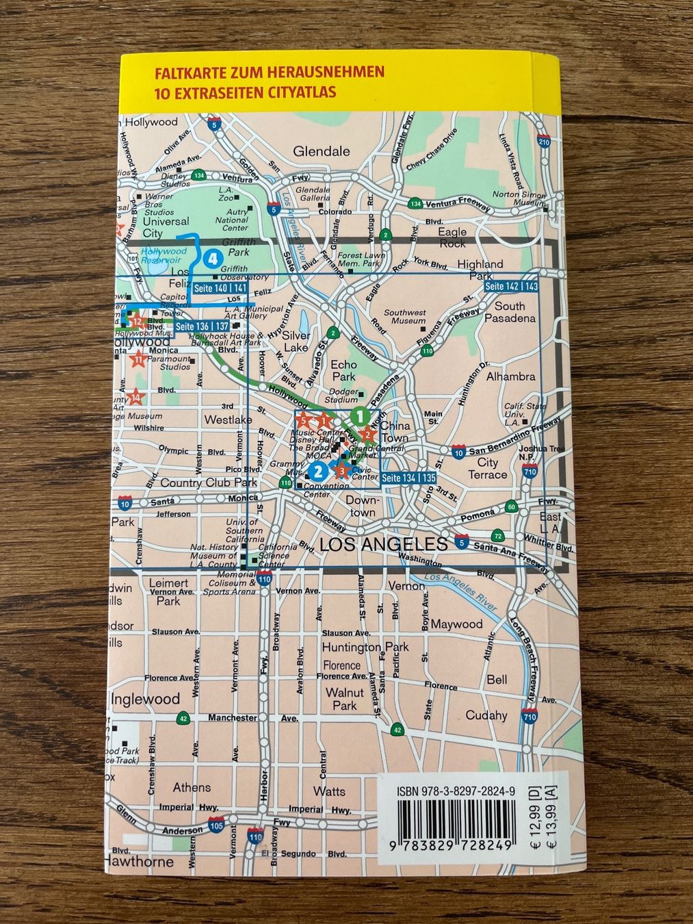 Libri: Marco Polo Los Angeles Travel Guide mit Map – Usato da Zürich venduto da janders 1