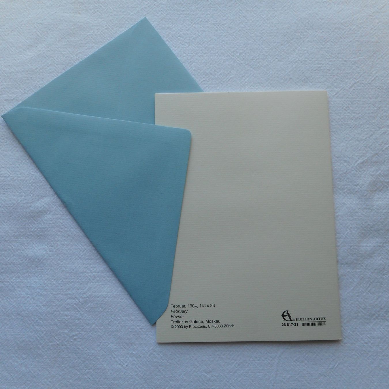Cartoline postali: Kunstkarte - Igor Grabar – Nuovo e nell'imballaggio originale da Niederlenz venduto da Berghem 1