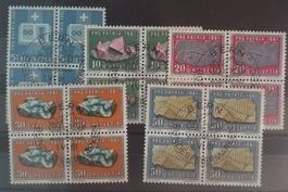 3943) B103-107, Pro Patria 1961, im 4-Block ET Kt. 40.-